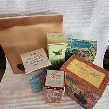 Vintage AVON Patterns Tray and 5 Cologne Decanters SEE PHOTOS NEW OLD STOCK picture