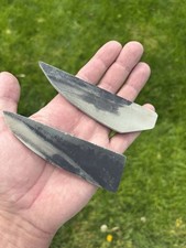 Poly Chrome Jasper Heat Treated Preforms Flint Knapping Arrowhead Blank picture