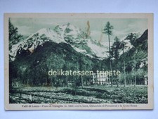 Valli di Lanzo Usseglio Lera Red Cross TURIN old postcard picture