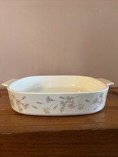 Vintage Corning Ware Casserole Dish 2.5 Liter ~Pastel Bouquet No lid A-10-B picture