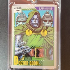 Impel 1991 Marvel Super-Villains Base Set Doctor Doom Trading Card #88🔥 picture
