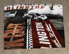Chase Briscoe Signed 8x10 Photo Darlington Victory Burnout NASCAR Auto COA picture