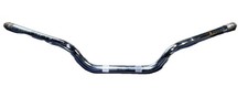 Chrome-plated pullback handlebars, 21mm diameter. picture