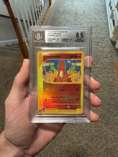 2002 POKÉMON EXPEDITION BASE SET REVERSE HOLO C #98 CHARMANDER BGS 8.5 picture
