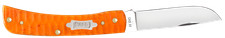 Case xx Knives Sod Buster Jr Gator Persimmon Orange 38074 Carbon Steel Knife picture