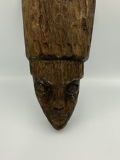 Vintage Hand Carved Wooden Jamaican Mask 9