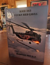 HMM-363 Lucky Red Lions Cruise Book c.2012-13 OEF Irontail CH-53 HC picture