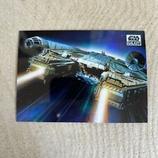 2021 Topps Star Wars Chrome Galaxy The Falcon Fires #61 Refractor picture