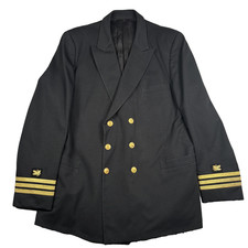 Vintage 1987 US Navy Lieutenant Commander Supply Corps Dress Uniform 50R 2 Piece picture