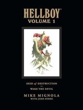 Hellboy Library Edition, Volume 1: Seed - Hardcover, by Mignola Mike - Very Good picture