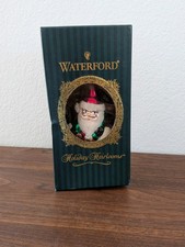 Waterford Holiday Heirlooms RARE Signed Matt Kehoe St Nick Santa Blown Ornament  picture