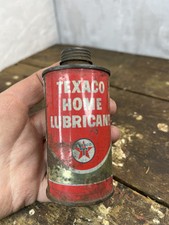 Vintage Collectible Mancave Texaco Home Lubricant 1930-1950 picture