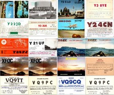 Trophy DX QSL YJ8BG Y54XL Y25LO Y38YE Deleted DXCC 30 Cards Ham Lot P02 picture