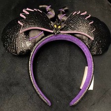 Disney‘Parks D23 Maleficent Sleeping Beauty Fan Event OS Ears Headband NWT 2026 picture