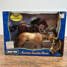 Vintage Breyer #750602 American Quarter Horses Poco Bueno Family New 2007 picture