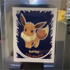 Pokémon Eevee #133 Sticker Album Prisma Non-Sport Trading Card picture