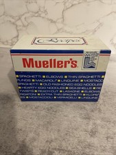 Vintage Mueller's Metal Recipe Box XIII Olympic Winter Games Lake Placid 1980 picture