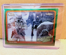Topps Chrome 2024 Star Wars Mandalorian & Grogu /99 picture