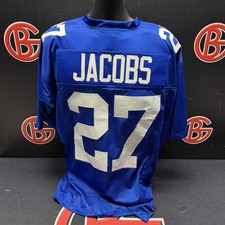 Brandon Jacobs New York Giants Blue Unsigned Jersey Size - XL picture
