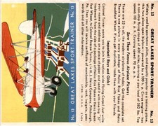 F277-2, H.J. Heinz, Famous Airplane Pictures, 1935, #13 Great Lakes Sport (B) picture