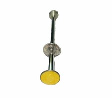Vintage Aksel Holmsen Norway Diver Plate Yellow Enamel Olive/Ice Tong (8”) picture