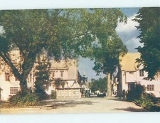Unused Pre-1980 SHOPS AT CROSSROADS OF WORLD Los Angeles California CA hn1101 picture