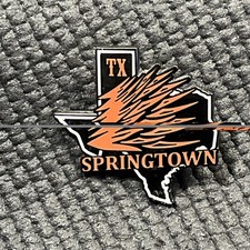 Springtown Texas ISD School District Parker Wise County Lapel Hat Pin P8 picture