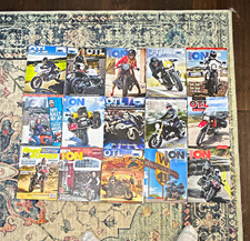 BMW ON/OTL On The Level Motorcycle Magazines Lot of 15 2013-2016 bmw picture