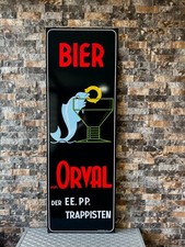 Vintage Orval Trappist Beer Heavy Metal Sign -XXXL (118x40 cm) picture
