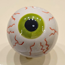 Nora Fleming Eyeball A117 Perfect Condition, No Chips, Cracks, Or Crazing picture