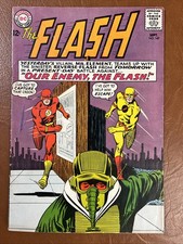 The Flash #147 KEY: VG+ to FN, 2nd app Professor Zoom DC Comics 1964 $7 Ship picture