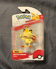 Jazwares Pokémon Battle Figure Meowth Boxed Original Unopened PKW3495 2024 picture