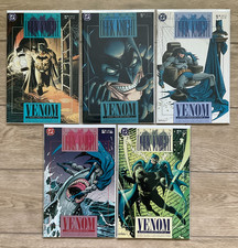 Batman Legends of the Dark Knight 16,17,18,19,20 VENOM 1-5 DC Comics 1991 Set picture