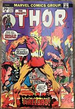 The Mighty Thor 225 Marvel 1974 Comic Book 1st Firelord picture