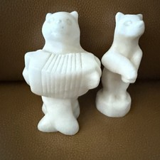 Marble,/Stone Russian Bears Figurines. picture