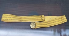 Vintage Soviet Union Red Army Officer Parade Belt & Buckle USSR RKKA picture