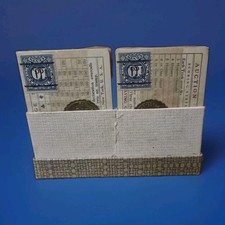 Antique Russell Playing Cards ~Twin Dex~ SEALED 'Fads and Fancies' w/Tax Stamp+ picture