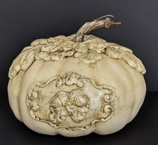 beautiful hand decorated faux pumpkin picture
