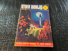 APRIL 1953 OTHER WORLDS science fiction pulp magazine - picture