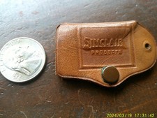 VINTAGE SINCLAIR PRODUCTS LEATHER