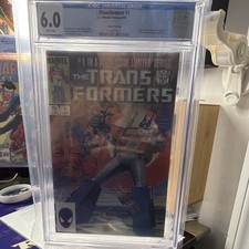 Marvel Transformers #1 (1984) CGC 6.0 Second Printing Optimus Prime picture