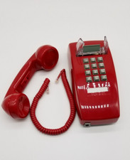 Vintage Cortelco Red Touchtone Digital Wall Phone Telephone - Still In Box picture