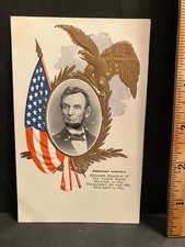 Tucks vintage 1909 postcard President Lincoln Centennial Souvenir unposted OOP picture