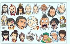 Emma Kubert SIGNED Original Anime Art Sketch ~ The Last Airbender Avatar Aang + picture