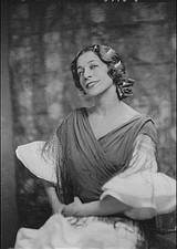 Photo:La Argentina Dancer Portrait 1928 Spanish Costume Woman Gentleman? picture