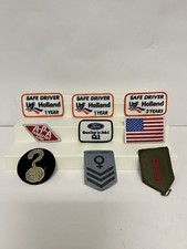 Vintage Mixed Patch Lot – Ford, USF Holland, Army, Novelty picture