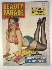 MARCH 1953 BEAUTY PARADE MAGAZINE