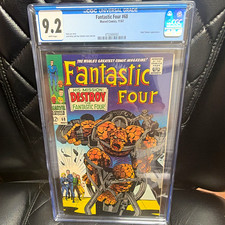 Fantastic Four #68 CGC 9.2 (Marvel Comics 1967) Mad Thinker Appearance picture