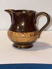 Copper Luster/Glaze Pitcher picture