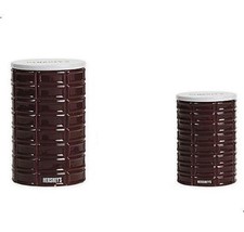 2 NEW HERSHEY'S CANDY PIP CANISTER SET 9